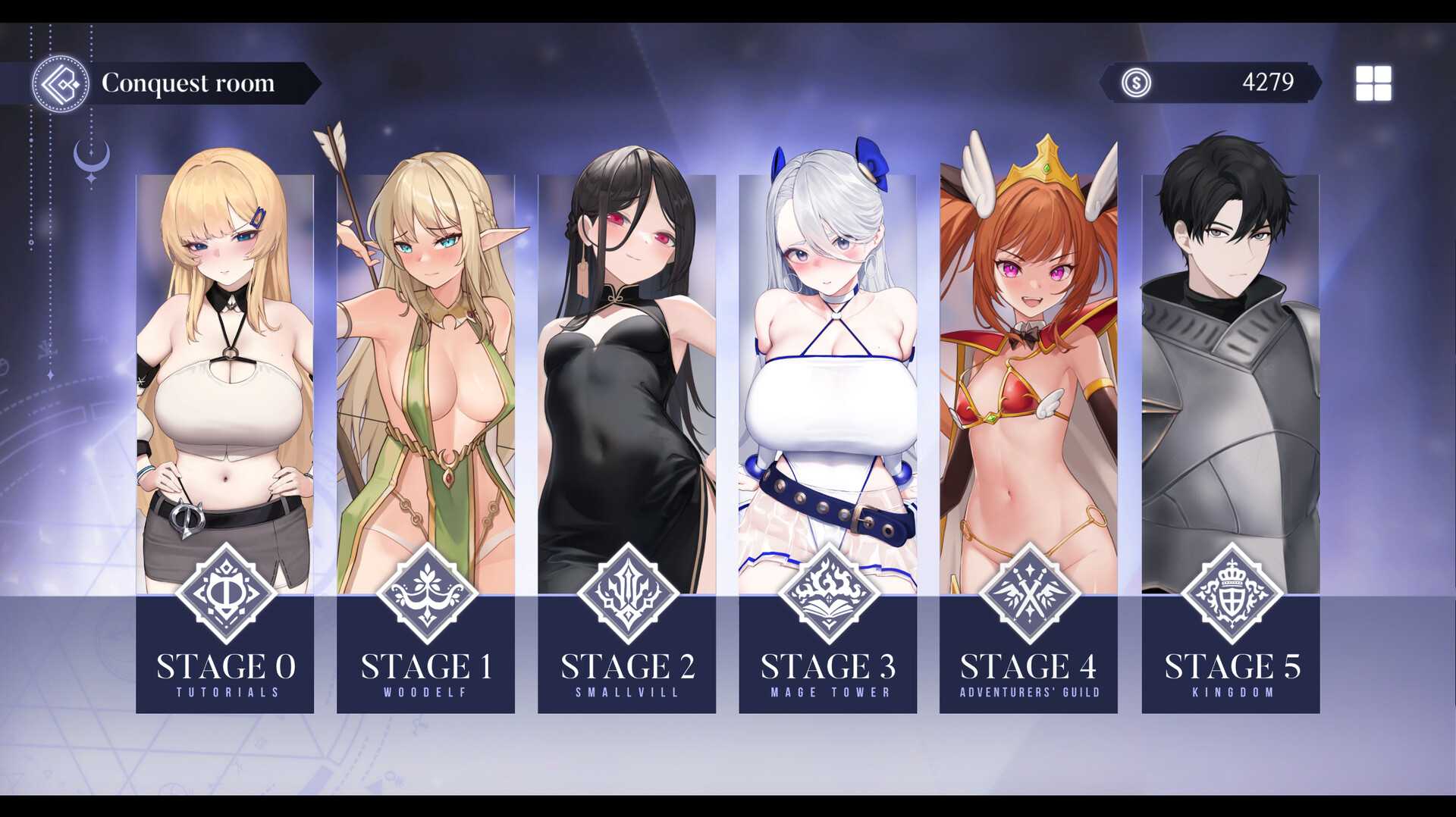 【互动探索SLG/中文/动态/CV】为了女王 V1.5233 官方中文步兵版+全CG回想+新DLC【大更新/肉鸽/网盘下载】