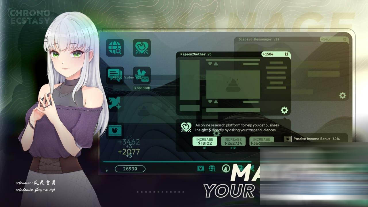 [SLG/电脑]时空狂想曲 Chrono Ecstasy v0.2.1 AI汉化版 安卓直装+PC[下载]